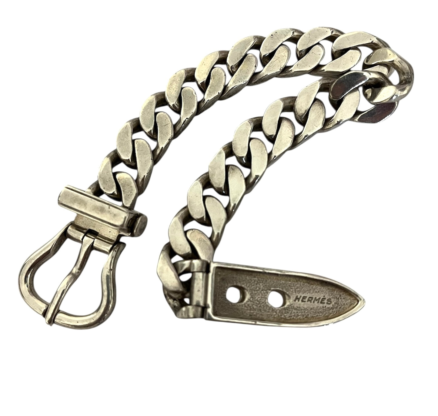 Hermes Boucle Sellier MM Sterling Silver 925 by Gaetan de Percin