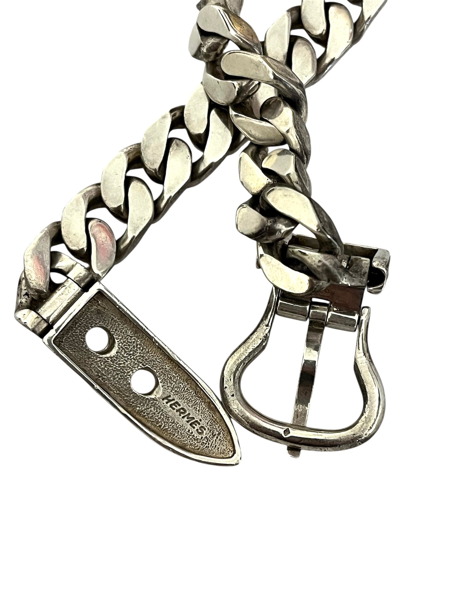 Hermes Boucle Sellier MM Sterling Silver 925 by Gaetan de Percin