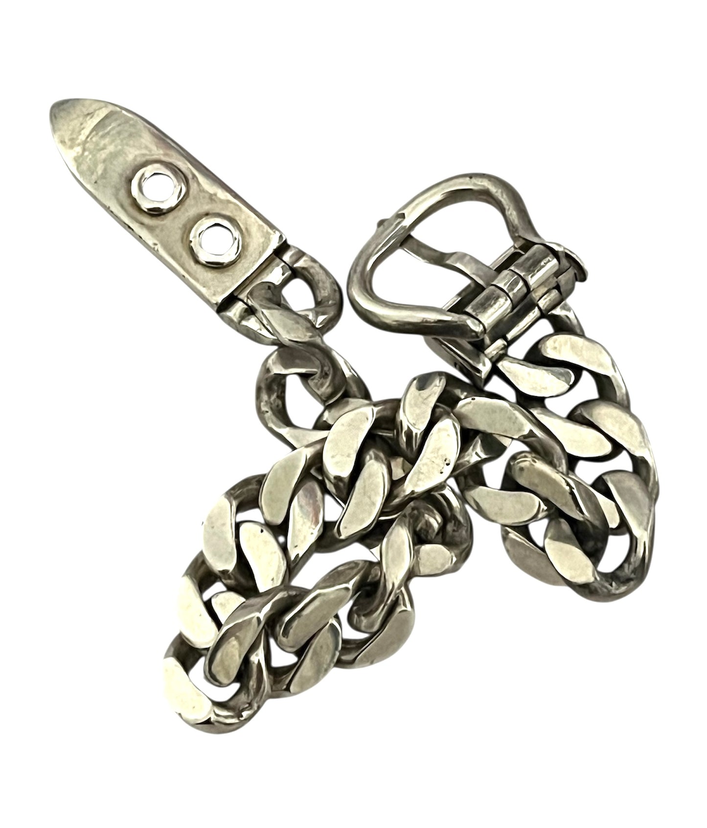 Hermes Boucle Sellier MM Sterling Silver 925 by Gaetan de Percin